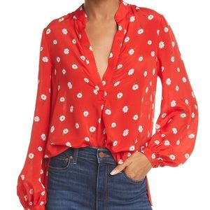 Alice + Olivia Silk Blouse